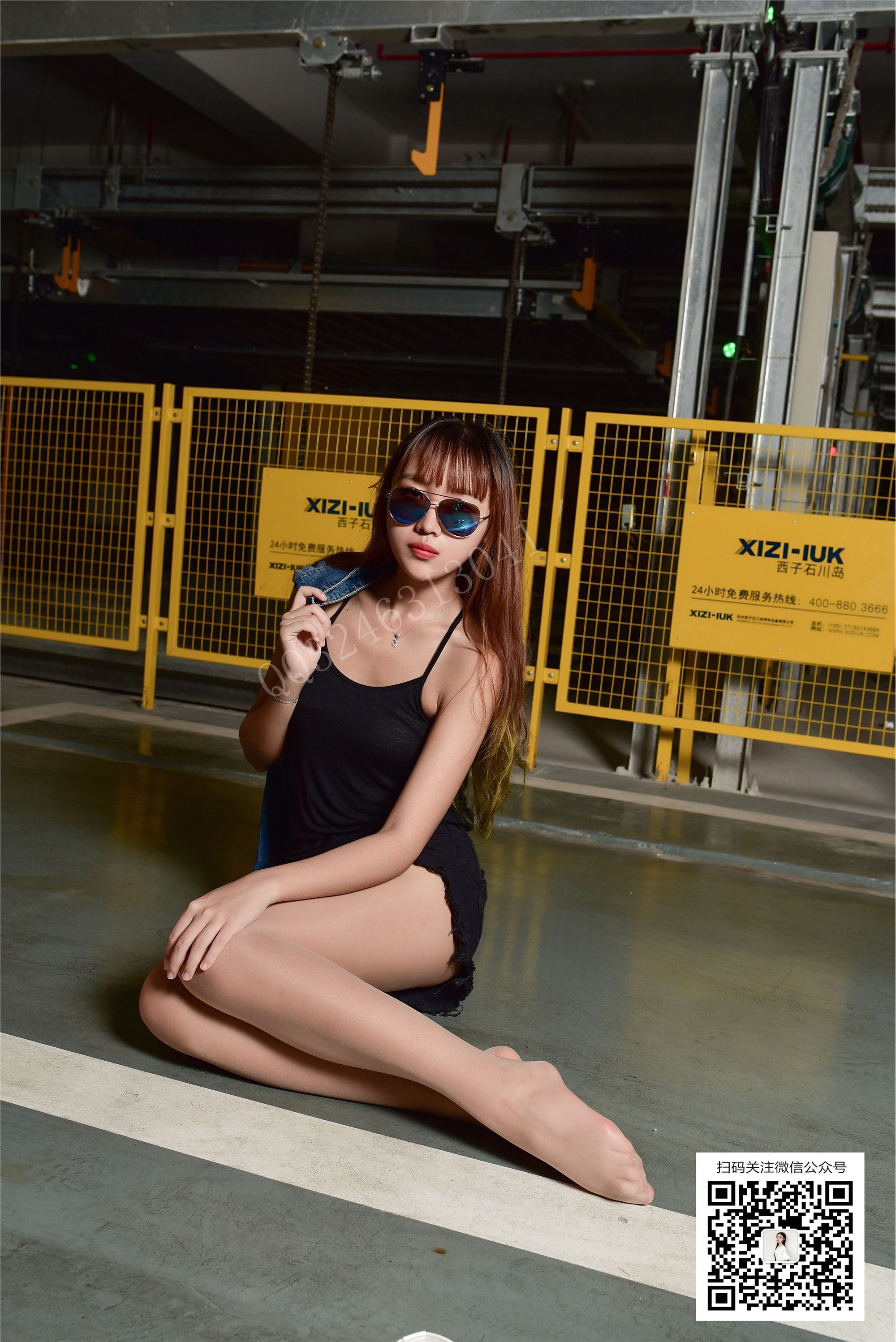 大生模拍 No.080 小蕊 地下车库美丝